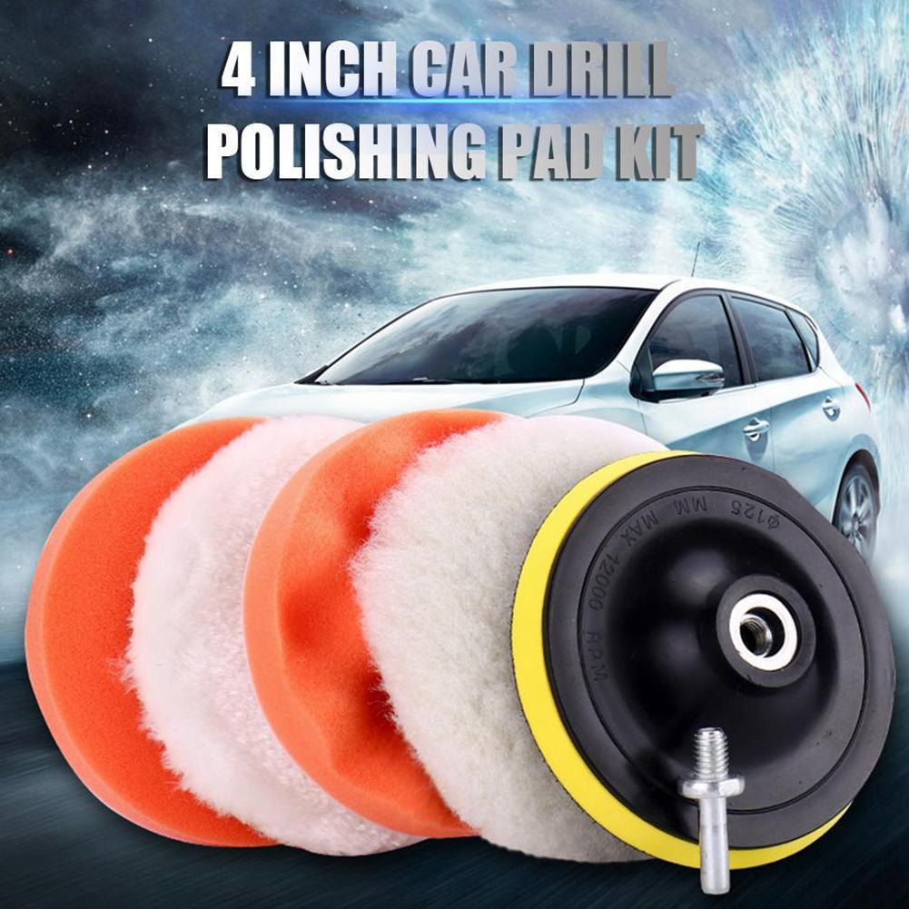 Polish Pad Set Buffer - 6pcs/set Kit Spons Poles Mobil Busa