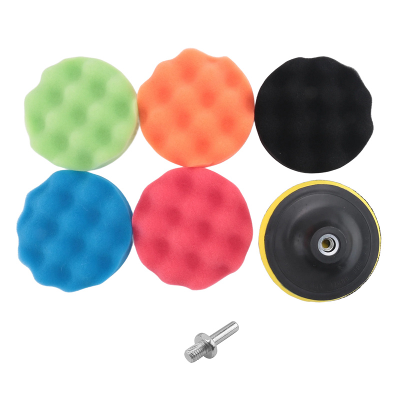 Polish Pad Set Buffer - ABJA-8 Buah/Set Set Bantalan Pemoles Spons
