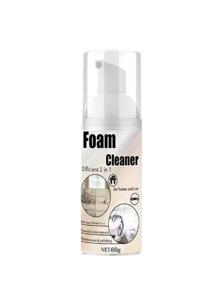Seat Cleaner Fabric - Pembersih Jok Mobil 2-in-1 Berbusa, Pembersih