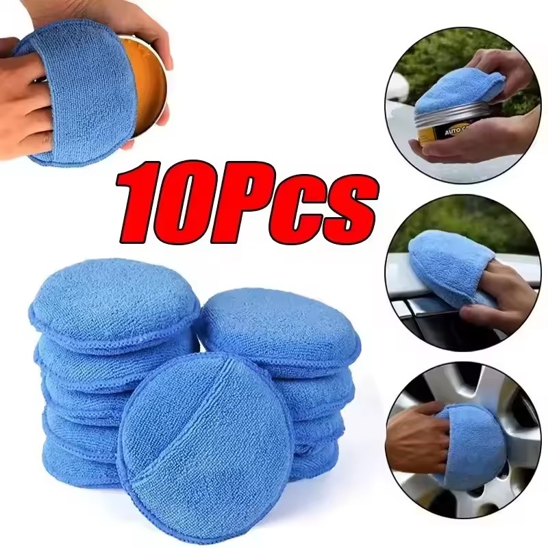 Interior Detailing Kit - 10/1Pcs Spons Pemoles Mobil Ultra Lembut