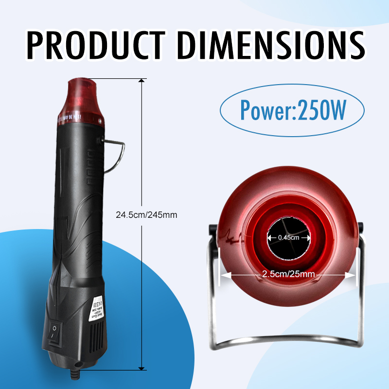 Pistol Udara Panas 220V Pistol - Dryer Car Blower ulasan dan harga