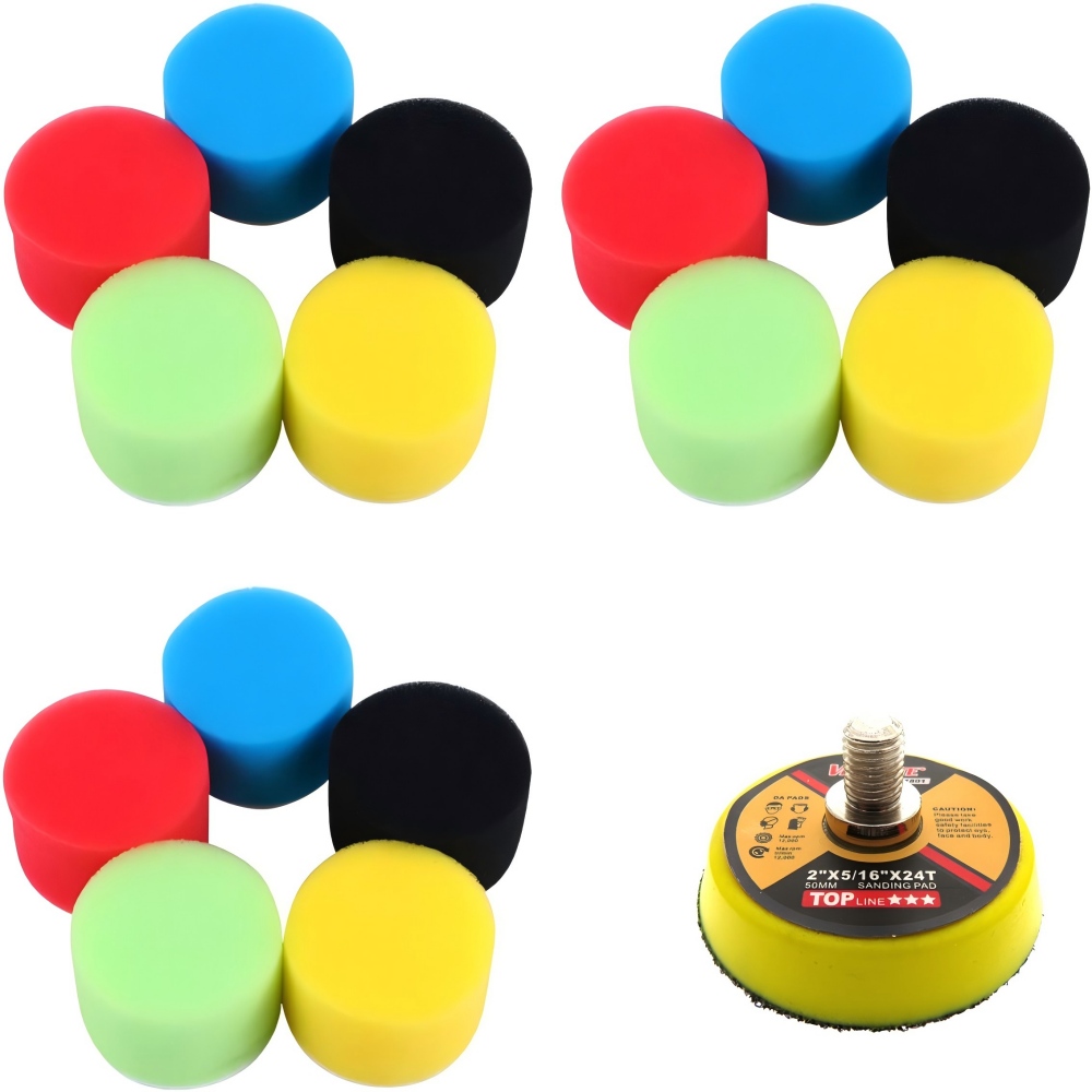 Kit Poles Mobil 2 Inci 50MM 16 - Polish Pad Set Buffer ulasan dan harga