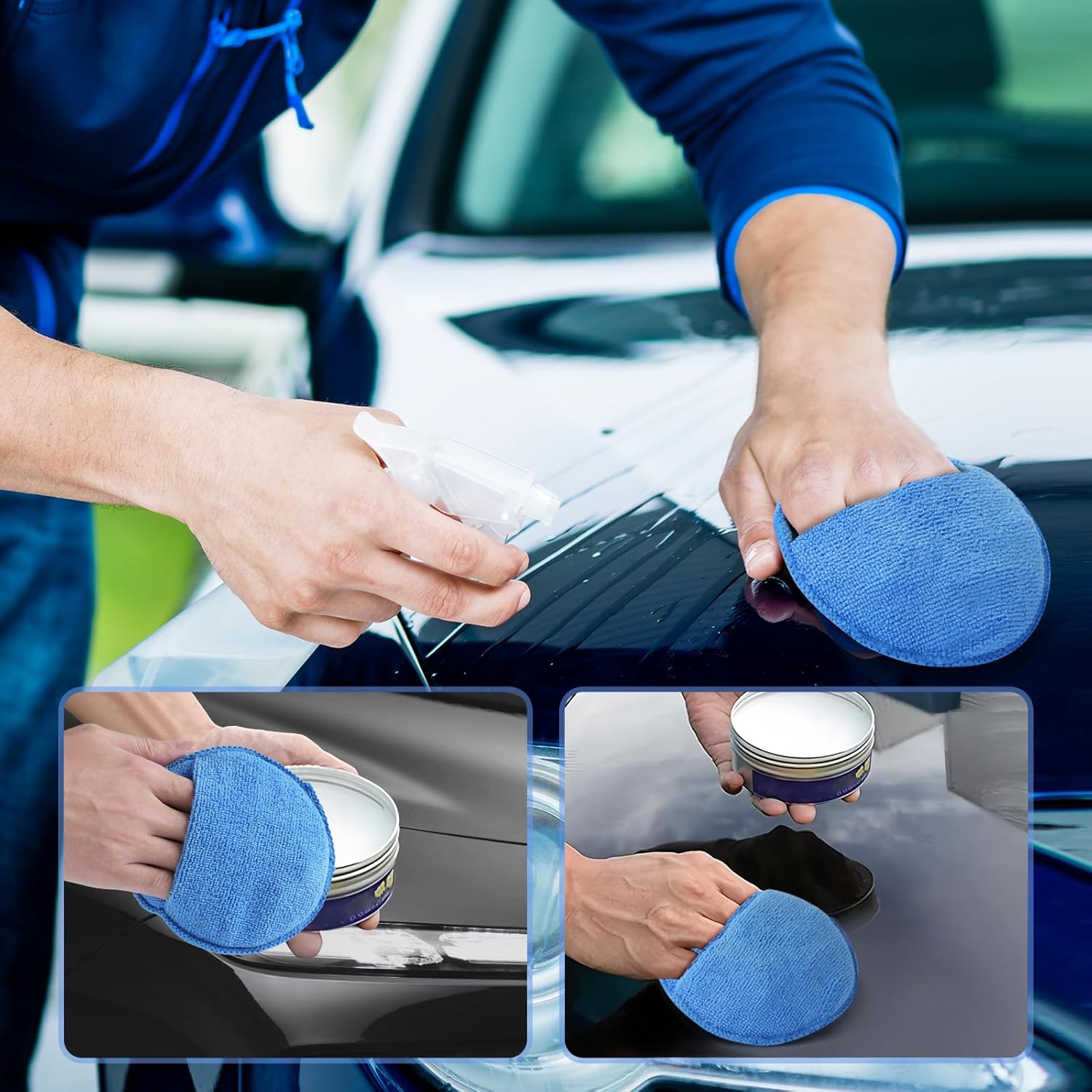 Spons Pembersih Otomatis, Sika - Wax Applicator Pad ulasan dan harga