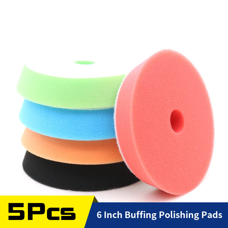 Kit bantalan pemoles spons 6 i - Polish Pad Set Buffer ulasan dan harga
