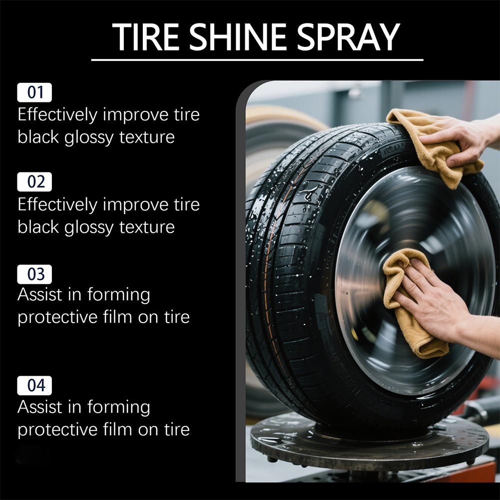 Semprotan Pelapis Ban Tyre Glo - Tire Shine Spray Sealant ulasan dan harga