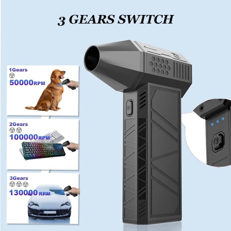Turbo Jet Blower 130000RPM Pen - Dryer Car Blower ulasan dan harga