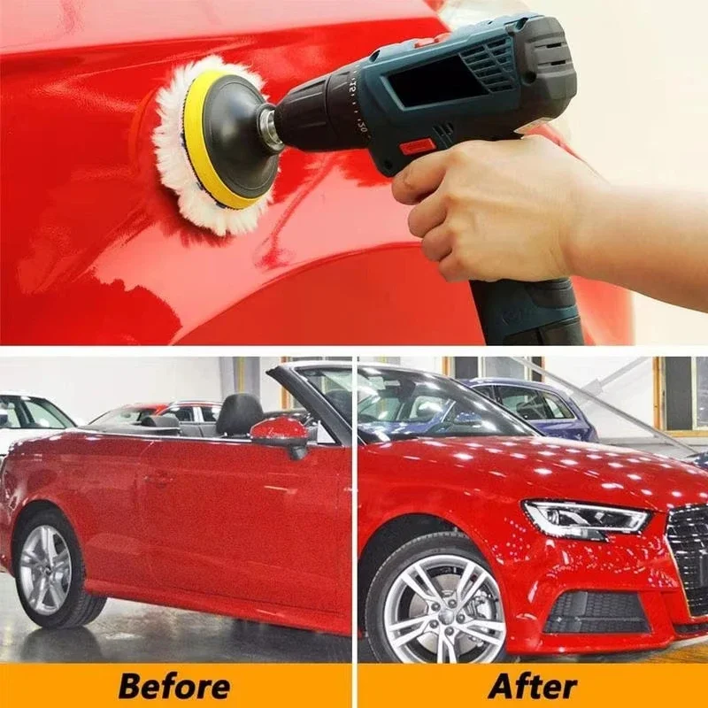 Kit Pad Poles Mobil Baru 8 Pcs - Polish Pad Set Buffer ulasan dan harga