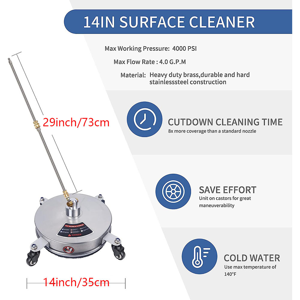 4000 lb/sq. Pembersih permukaa - Wheel Cleaner Alloy ulasan dan harga