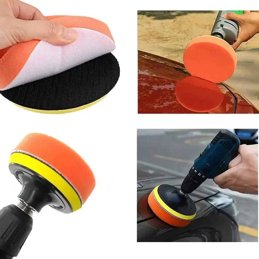 6 Buah Kit Bantalan Busa Mesin - Polish Pad Set Buffer ulasan dan harga
