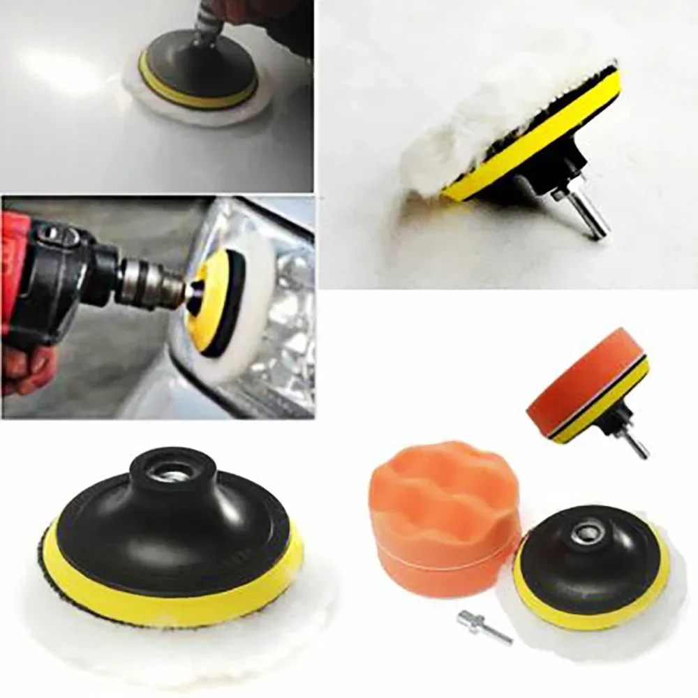 6 Buah Kit Bantalan Busa Mesin - Polish Pad Set Buffer ulasan dan harga