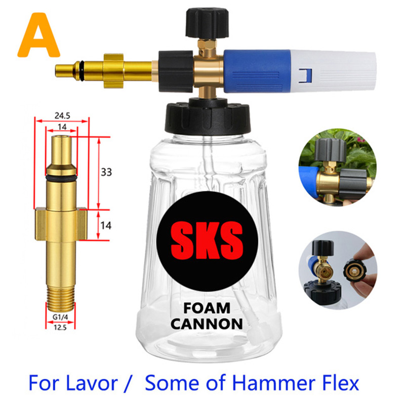 Berbagai Macam Adaptor Ketel B - Pressure Washer Foam Gun ulasan dan harga